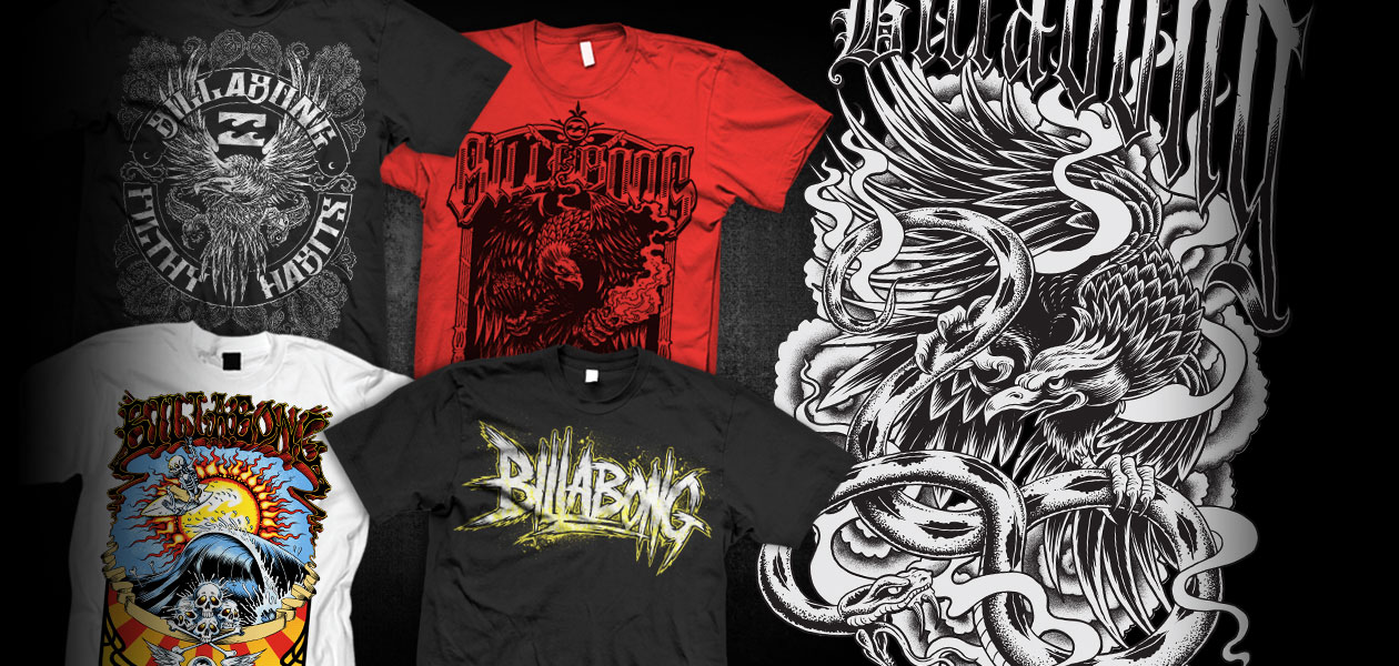 BILLABONG: Billabong T-shirt Designs