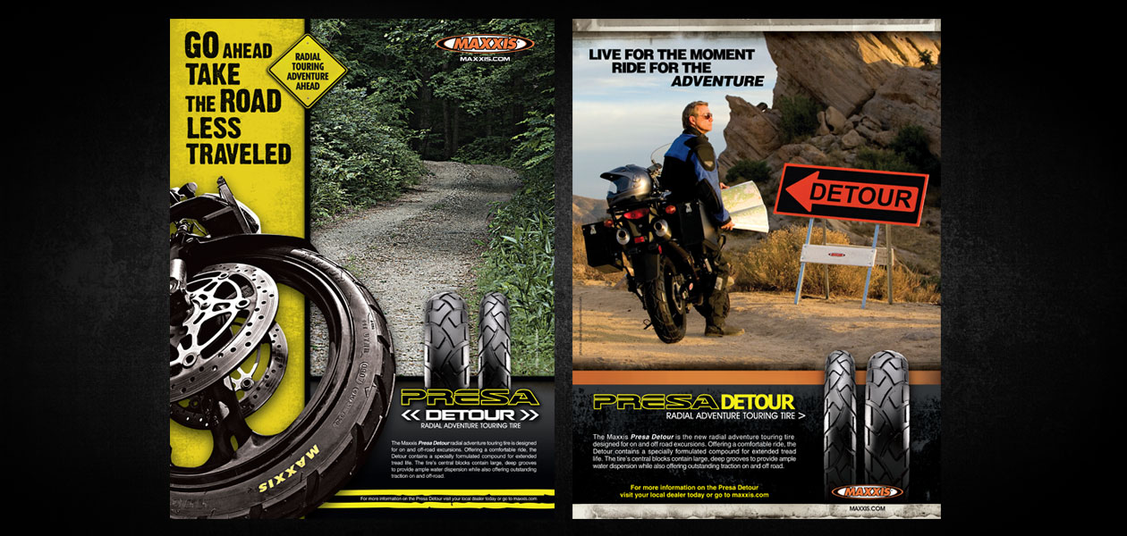 MAXXIS TIRES: Maxxis Tires Magazine Ad Design