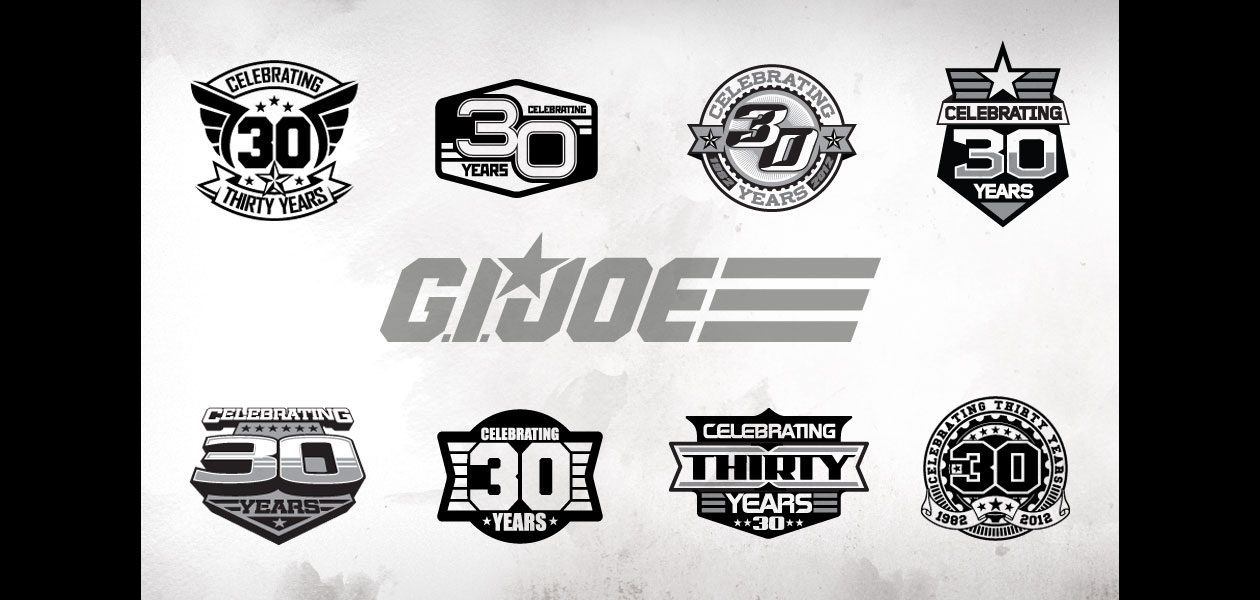 HASBRO: Hasbro G.I. Joe / 30 Years Logo Design