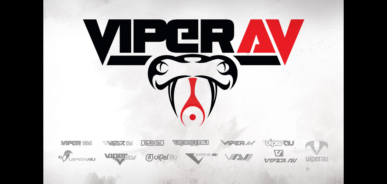 VARIOUS CLIENTS: Viper AV Logo Design