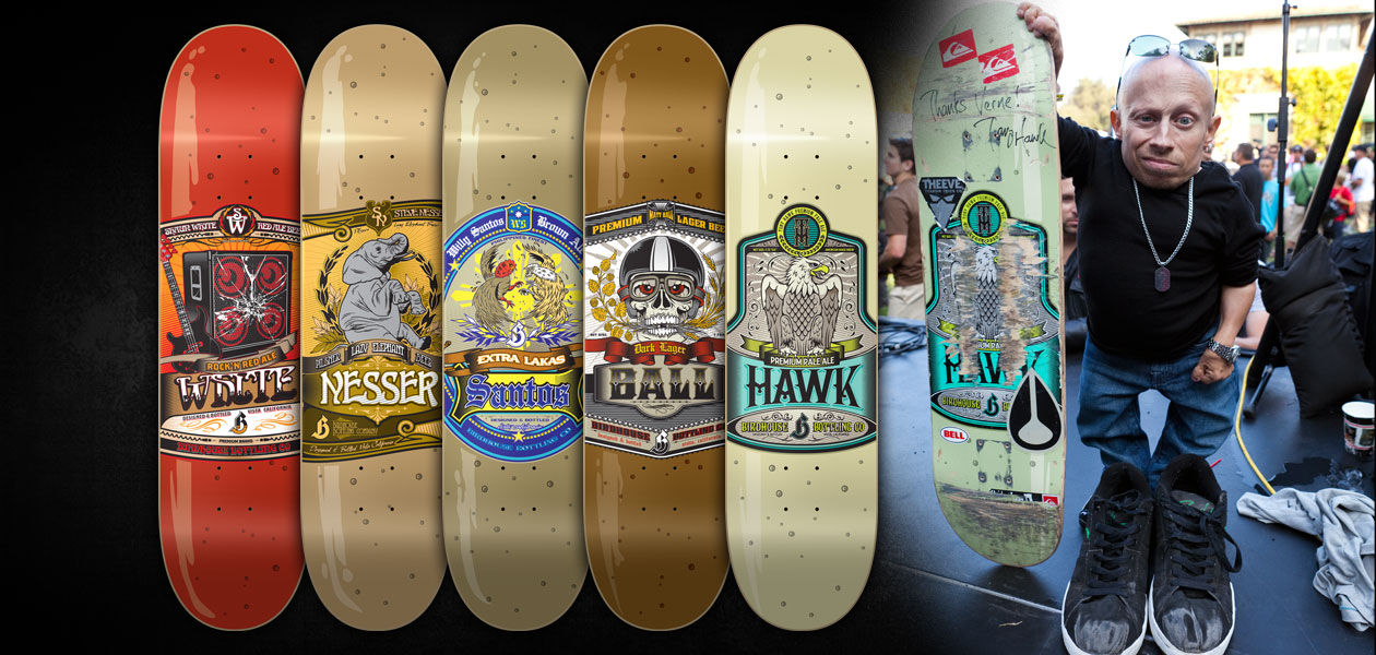 BIRDHOUSE SKATEBOARDS: Bridhouse Beer Series Skateboards