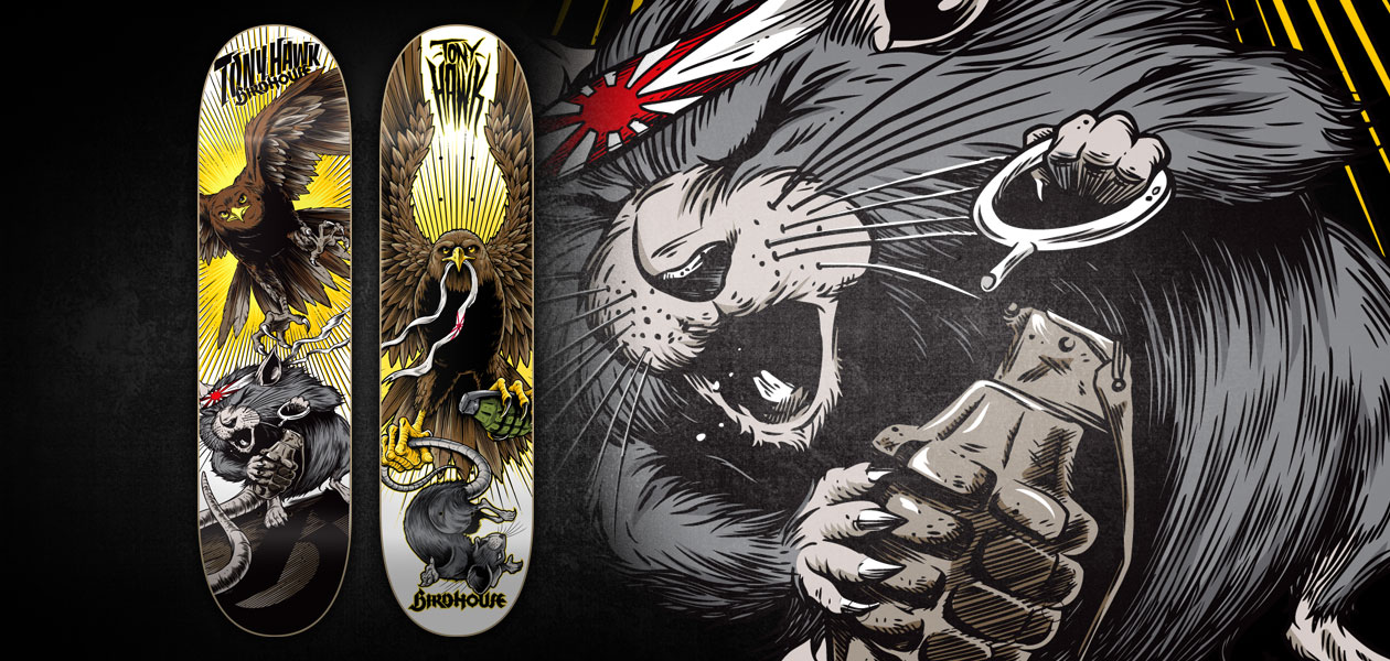 BIRDHOUSE SKATEBOARDS: Birdhouse Skateboard Graphics