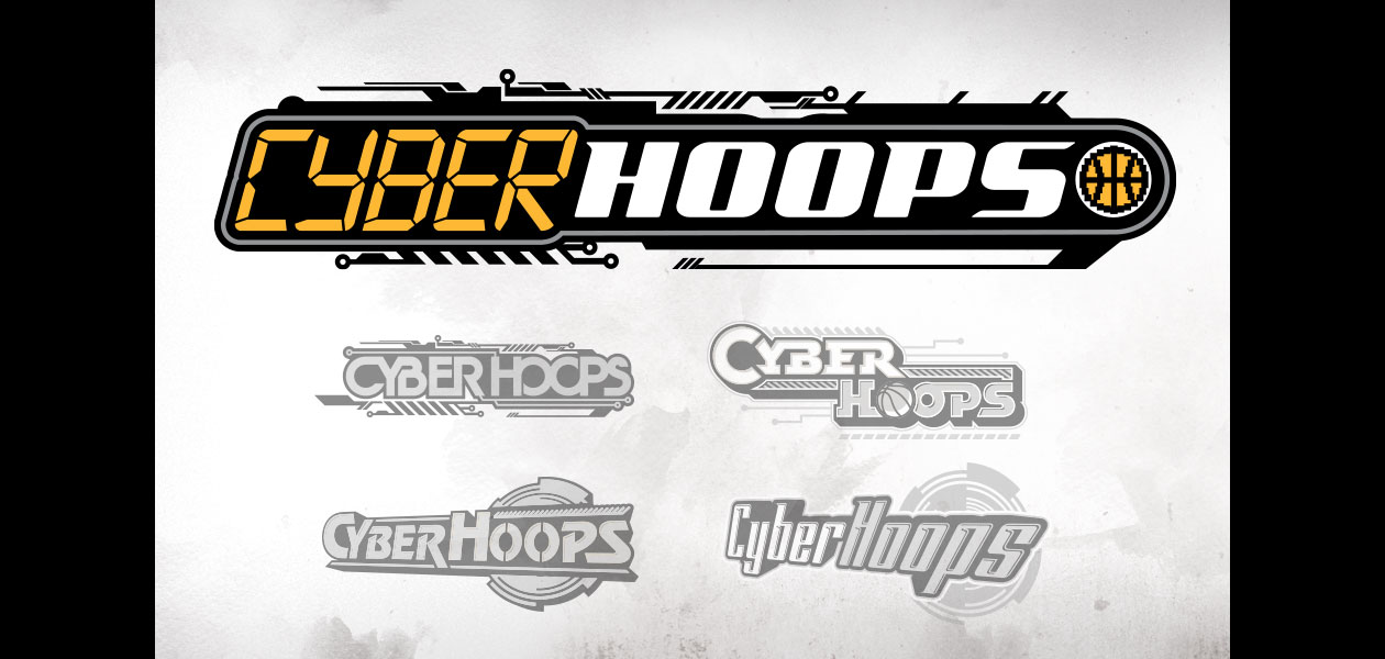 HASBRO: Hasbro Cyber Hoops Logo Design