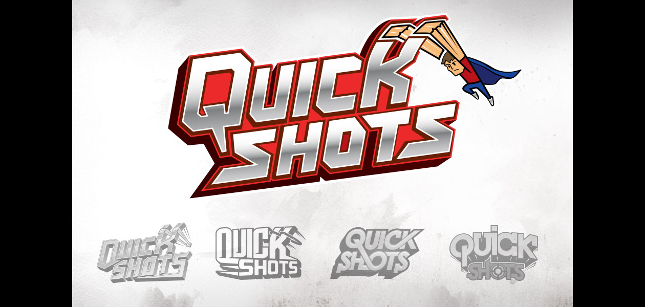 MATTEL: Quick Shots Logo Design