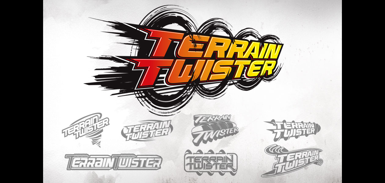 MATTEL: Terrain Twister Logo Design