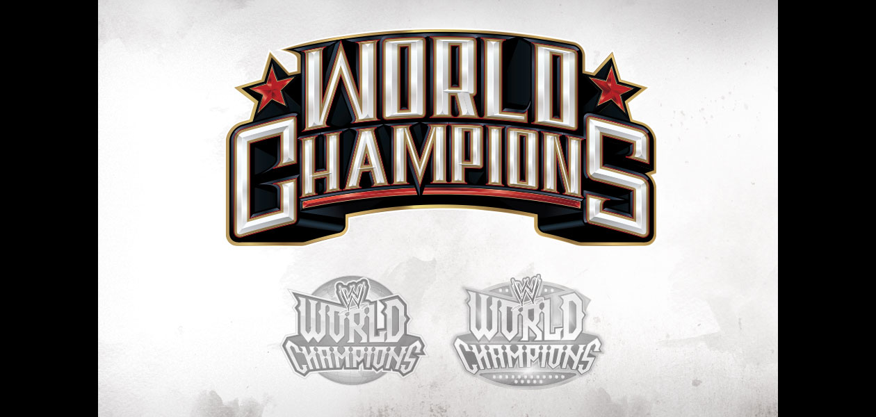 WWE: World Champions Logo Design